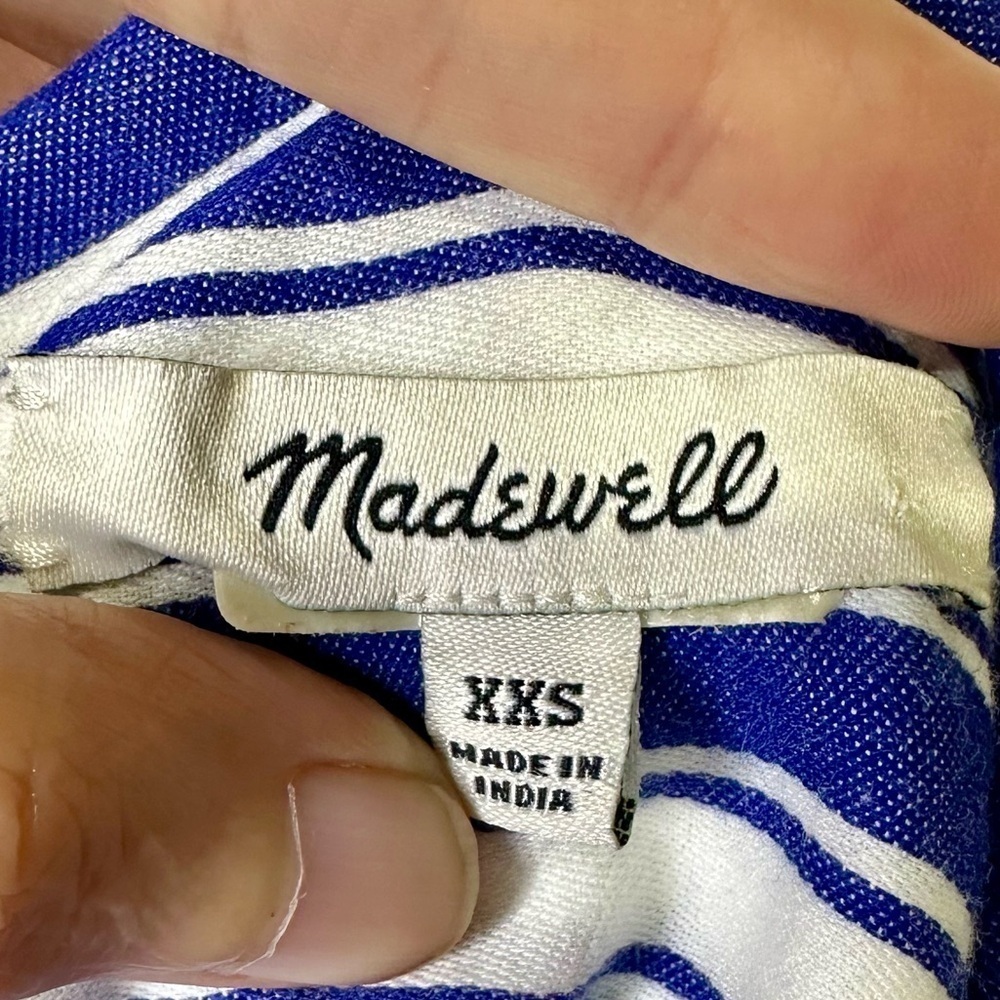 Madewell Central Shirt in Shea Stripe - Picture 7 of 9